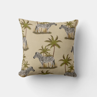 Zebra Elegance: A Touch of Africa 16 x 16 inch Kussen