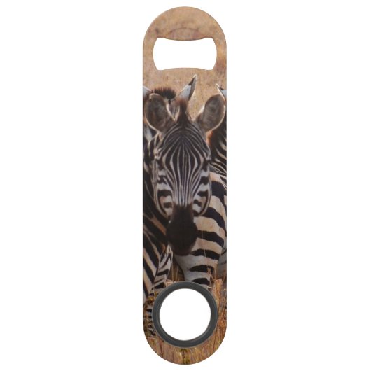 Zebra en Lion Speed Bottle Opener Flessenopener (Voorkant)