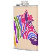 Zebra Erlenmeyer Heupfles (Links)