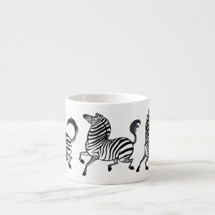 Zebra Espresso Cup Kop
