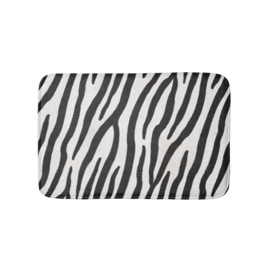 Zebra Exotische dierenprint Badmat (Voorkant)
