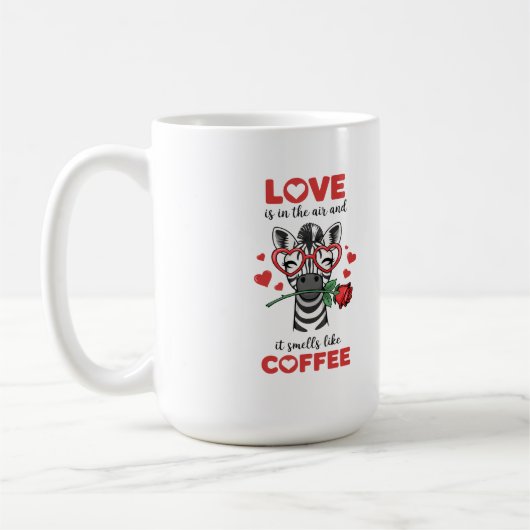 Zebra Express Your Love Mok (Links)