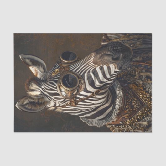 Zebra Extravaganza12 Tissuepapier (Voorkant)