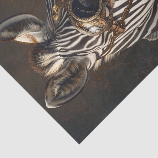 Zebra Extravaganza12 Tissuepapier (Detail)