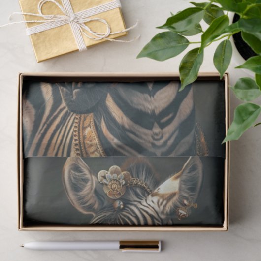 Zebra Extravaganza15 Tissuepapier (Geschenk)