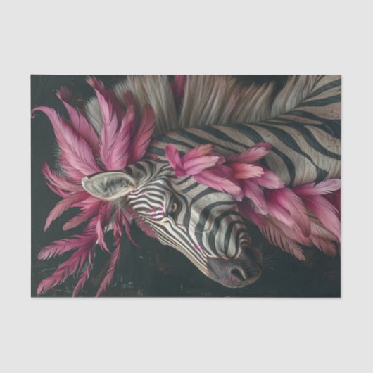 Zebra Extravaganza1 Tissuepapier (Voorkant)