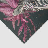 Zebra Extravaganza1 Tissuepapier (Detail)