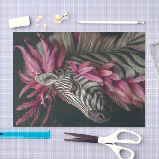 Zebra Extravaganza1 Tissuepapier (Craft)