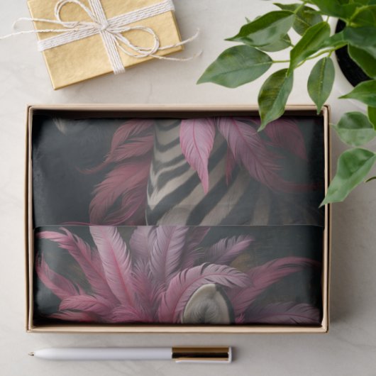 Zebra Extravaganza2 Tissuepapier (Geschenk)