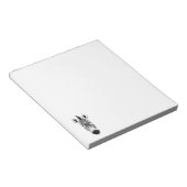 Zebra Face Notitieblok (Schuin)