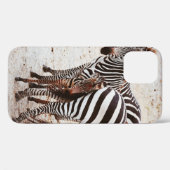 ZEBRA FAMILIE Case-Mate iPhone CASE (Achterkant (horizontaal))