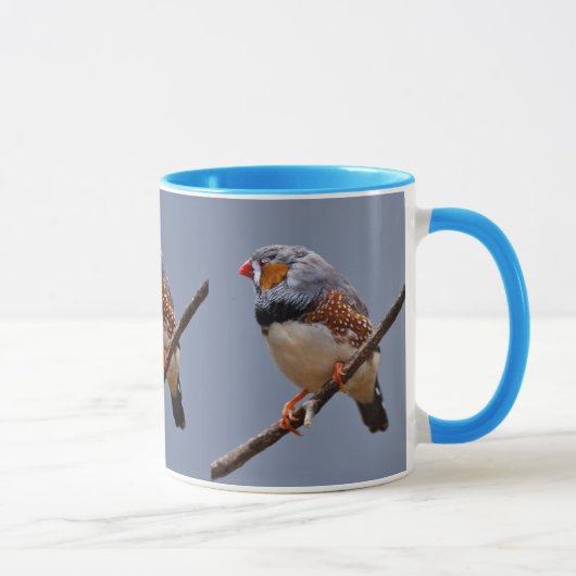 Zebra Finch Mug (Droite)