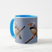 Zebra Finch Mug (Devant gauche)