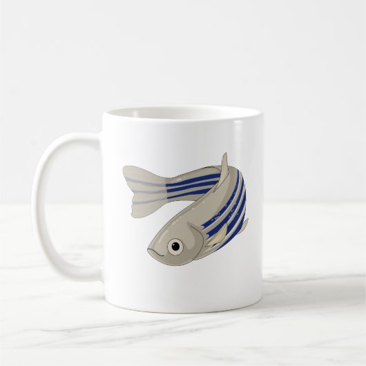Zebra fish mug (Gauche)