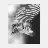 Zebra Foal Fleece Deken (Voorkant)