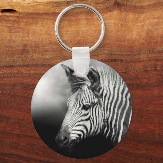 Zebra Foal Sleutelhanger (Voorkant)