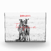 zebra fotoblokken (Voorkant)