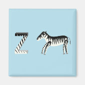 Zebra Fridge Magnet (Devant)