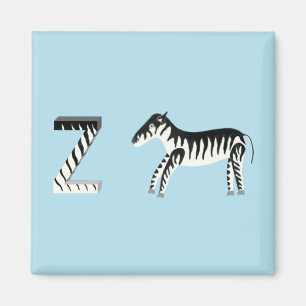 Zebra Fridge Magnet Magneet