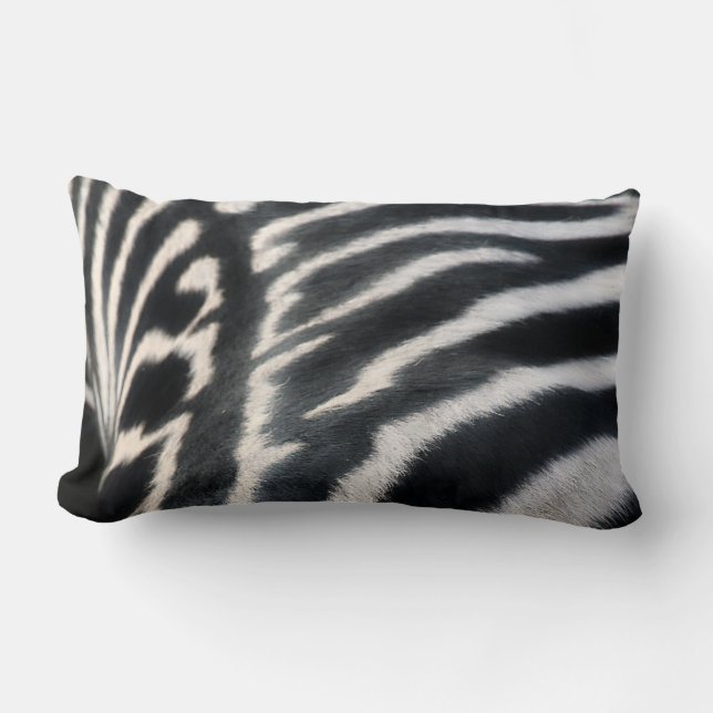 Zebra "Fur" Pillow Kussen (Voorkant)