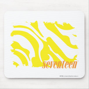 Zebra geel 2 muismat