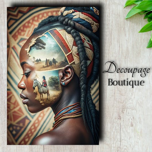 Zebra Geheugen Afrikaanse Reis Kalm Decoupage Tissuepapier