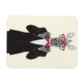 Zebra Gentleman Magneet (Horizontaal)