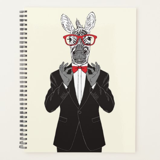 Zebra Gentleman Planner (Voorkant)