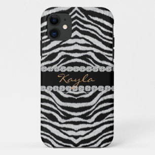 ZEBRA GEPERSONALISEERD BLOKKEREN I telefoon 5 HOES
