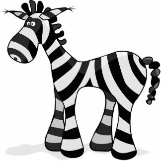 zebra - Gepersonaliseerd Fotobeeldje Magneet