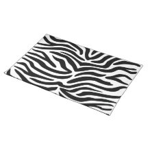 Zebra gestreepte matrijs