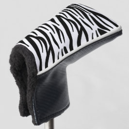 Zebra Golf Putter Head Hoesje Golfheadcover