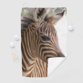 Zebra Golf Towel Golfhanddoek (Insitu)