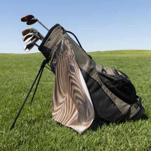 Zebra Golf Towel Golfhanddoek (Groen)