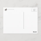Zebra Grand Piano ~ Carte postale / Invitations (Dos)