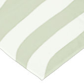 Zebra, groene en witte afdruk tafelkleed (Gekanteld)