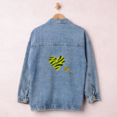 Zebra-heart Denim Jacket (Hangar)
