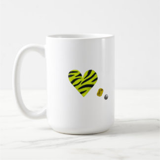 Zebra-heart Koffiemok