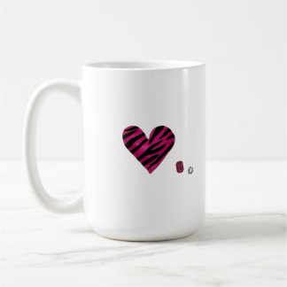 Zebra-heart Koffiemok