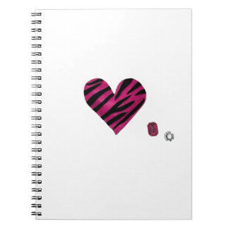 Zebra-heart Notitieboek