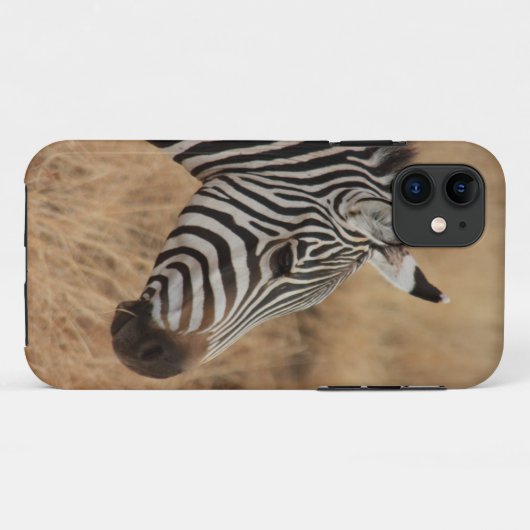 Zebra hoofd Case-Mate iPhone case (Achterkant (horizontaal))