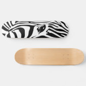Zebra hoofd skateboard (Horizontaal)