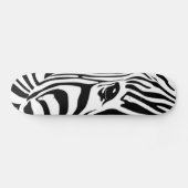 Zebra hoofd skateboard (Horizontaal)