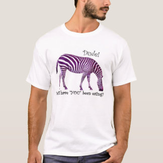 Zebra...hoofd T-shirt