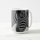 Zebra hoofden koffiemok (Voorkant rechts)