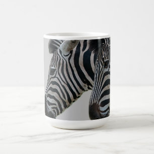 Zebra hoofden koffiemok