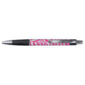 Zebra Hot Pink en White Print Pen (Achterkant)