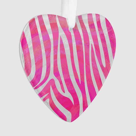 Zebra Hot Pink et White Print (devant)