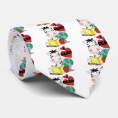 Zebra houdt van het lezen van overhemden en gesche stropdas (Opgerold)