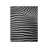 Zebra huid notitieblok (Gedraaid)
